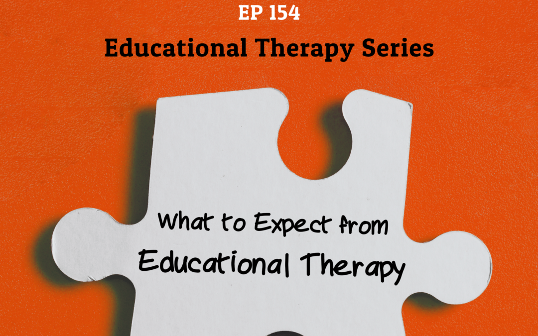 154: What to Expect from Educational Therapy (Educational Therapy Series)