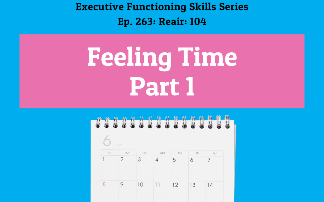 263: Reair: Feeling Time Part 1 (Executive Functioning Series)