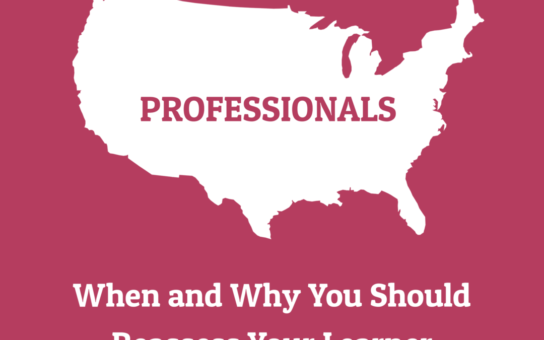 268: Dr. Jeremy Sharp – When and Why You Should Reassess Your Learner (Professionals Series)
