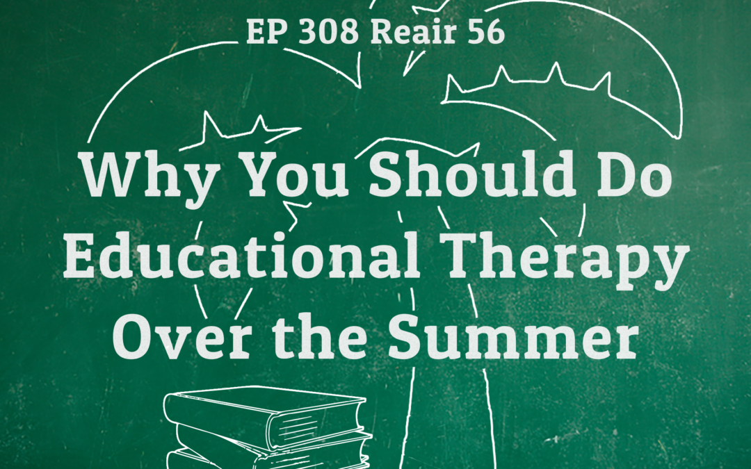 308: (Reair 56): Why You Should Do Educational Therapy Over the Summer (Time of the Year Series)