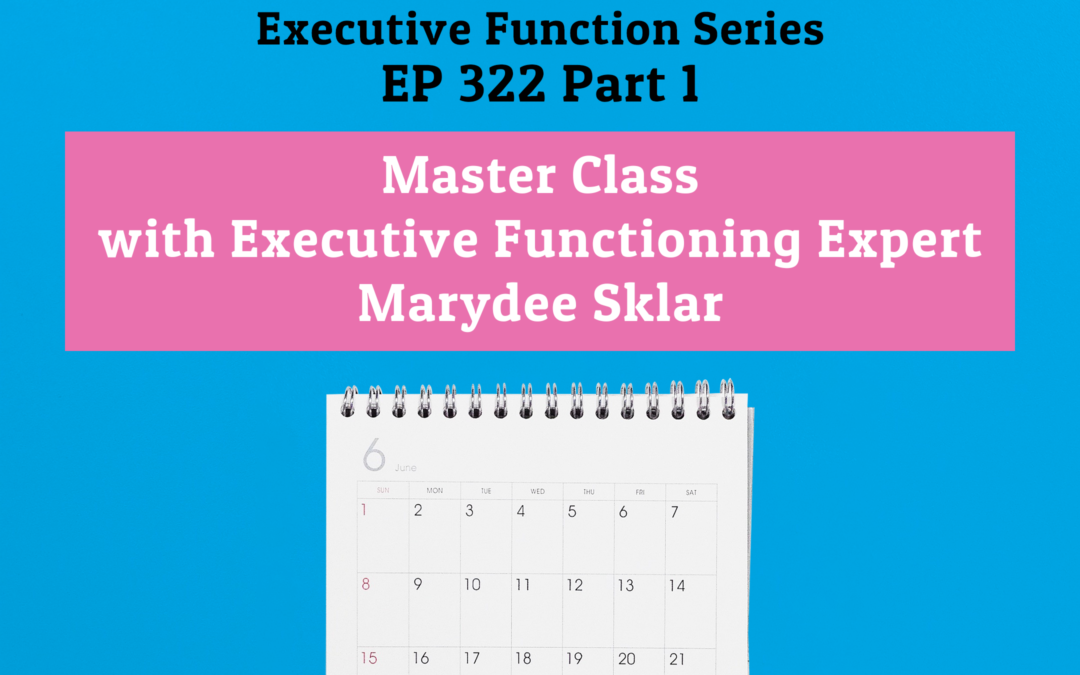 322: Master Class with Executive Functioning Expert Marydee Sklar