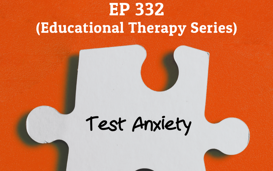 332: Test Anxiety (Educational Therapy Series)